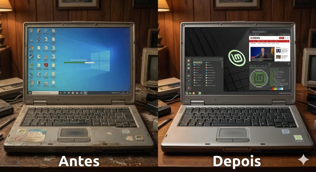 Linux Mint 22 é bom para PCs antigos?