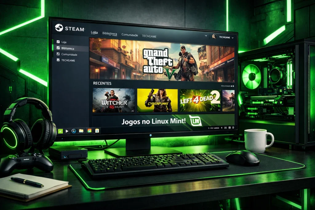 Linux Mint 22 vale a pena para jogos?