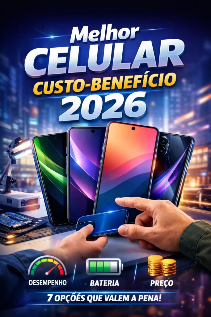 📱 Melhor Celular Custo-Benefício 2026: 7 Opções Que Valem a Pena