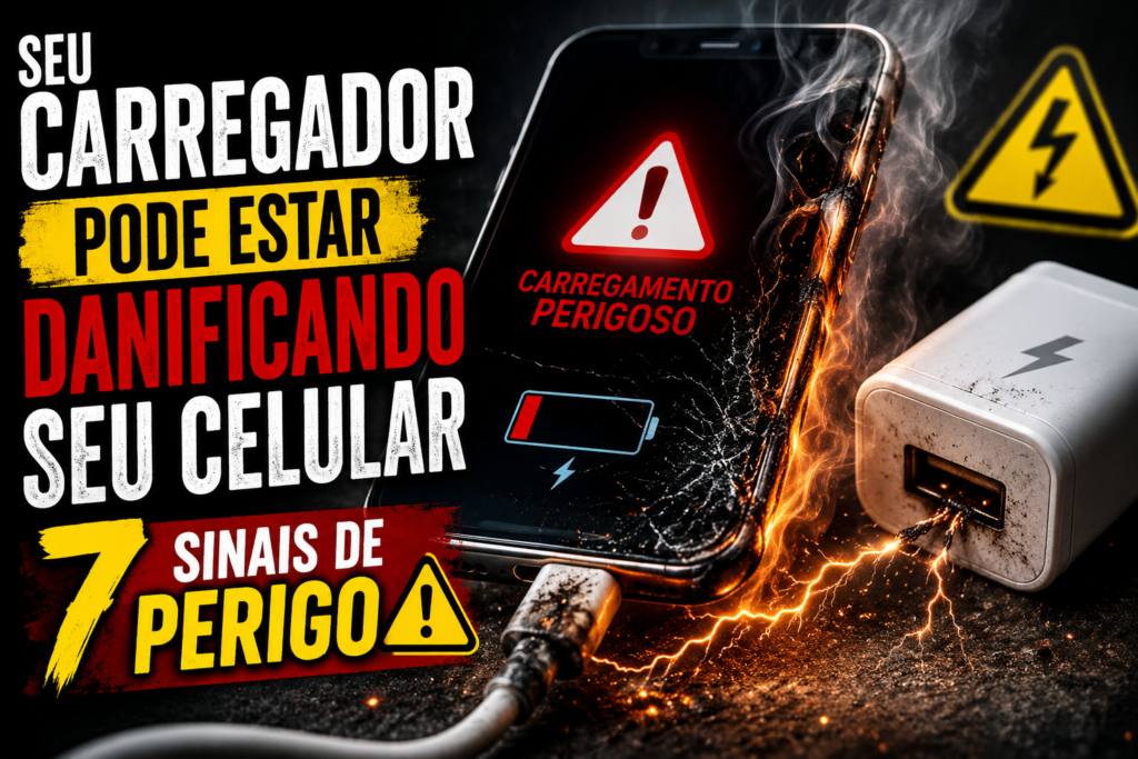 carregador pode estar danificando seu celular